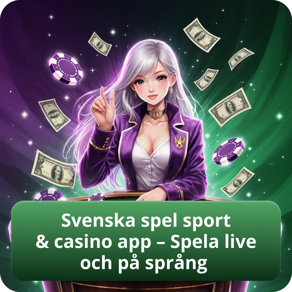 Svenska spel sport & casino app – Spela live och på språng