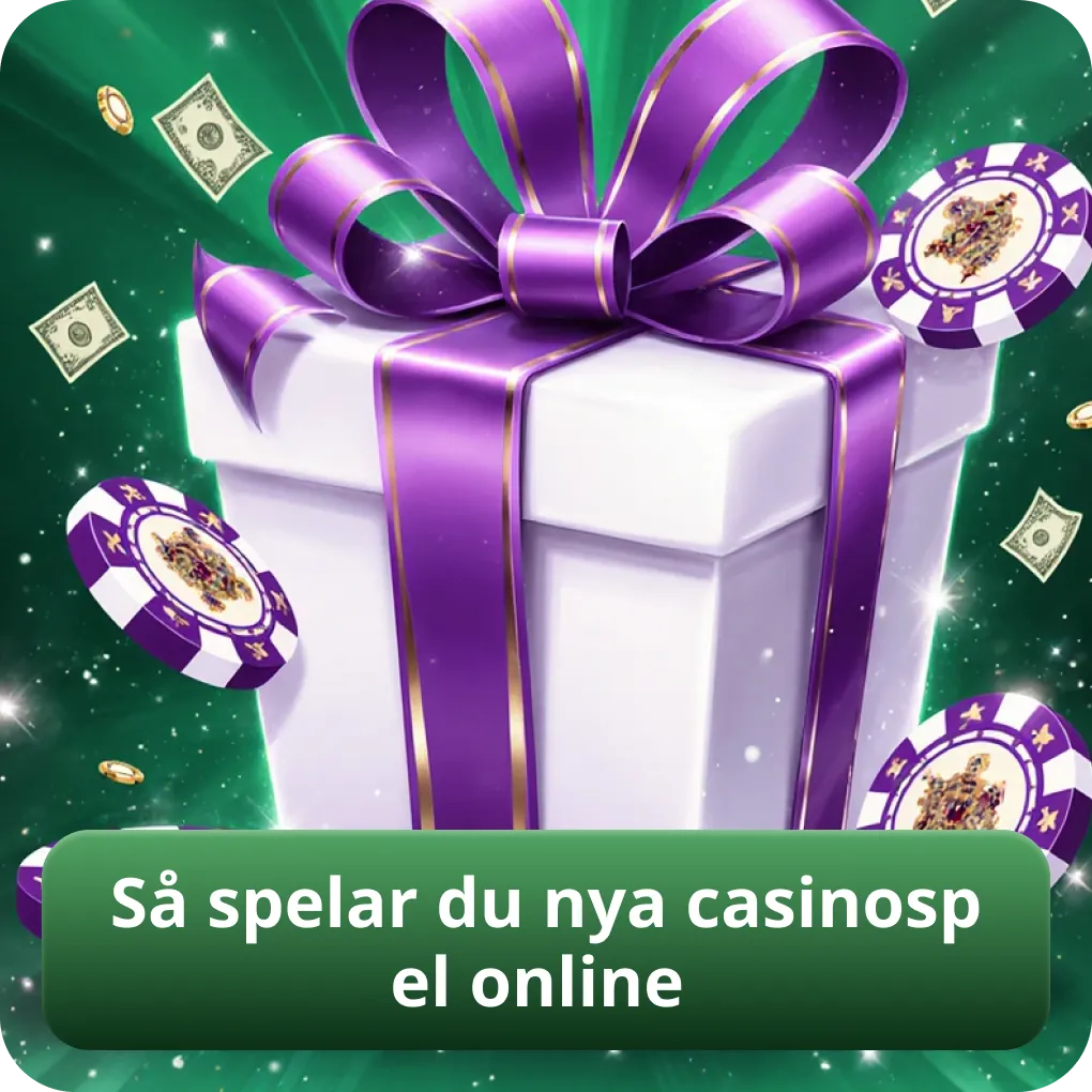 Så spelar du nya casinospel online