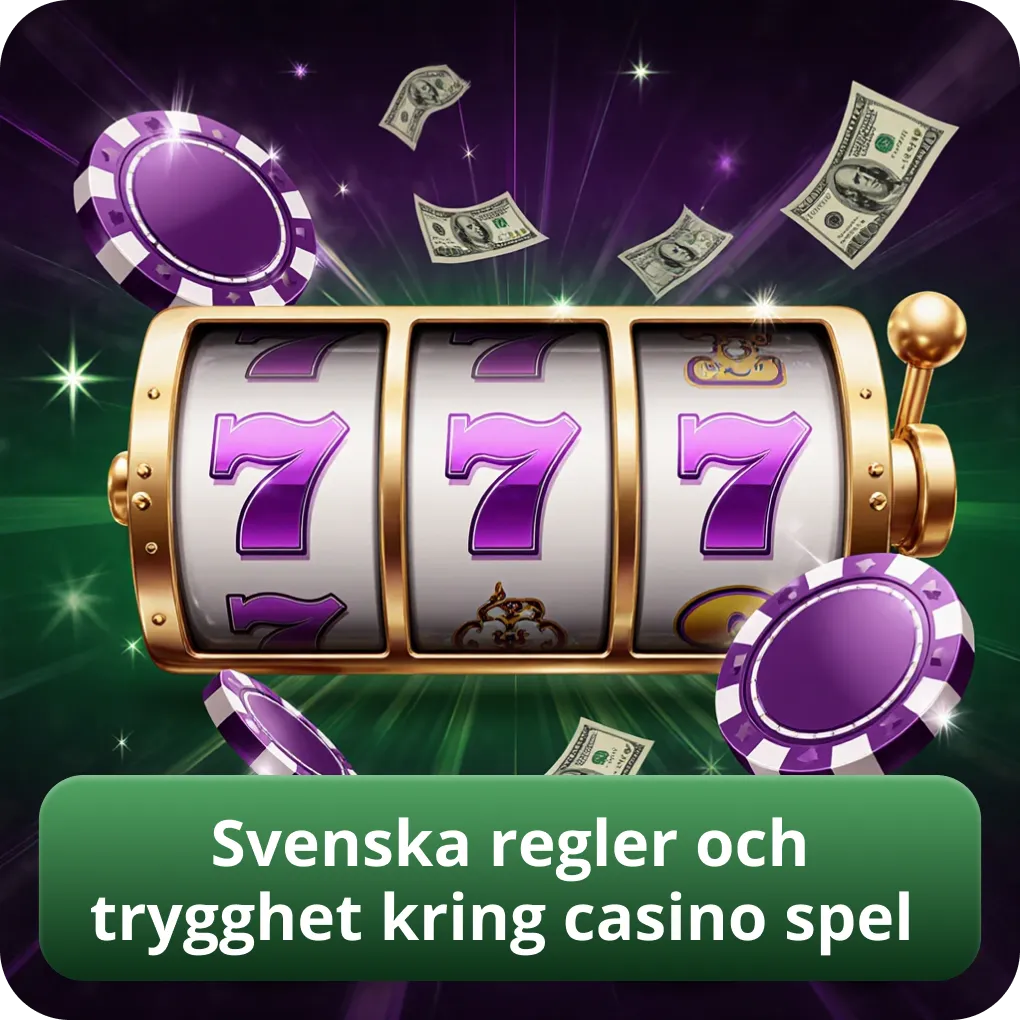 Svenska regler och trygghet kring casino spel