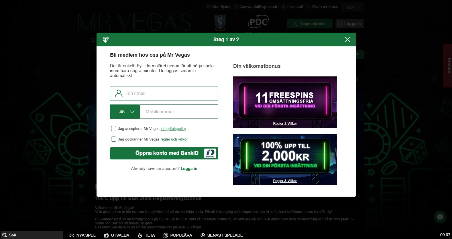 Guide för att börja spela bästa casino spel online