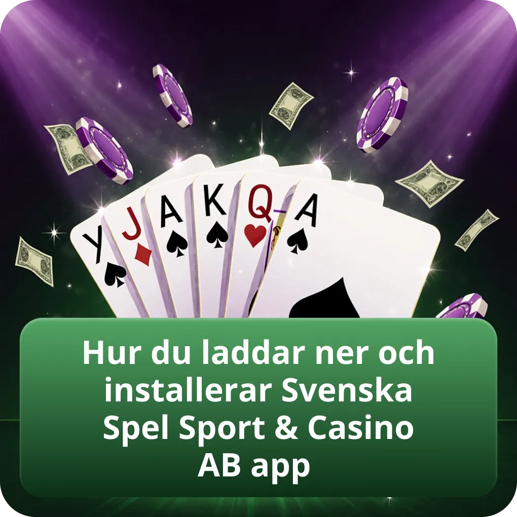 Hur du laddar ner och installerar Svenska Spel Sport & Casino AB app